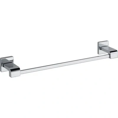 Delta Ara Wall Mounted Towel Bar In Chrome