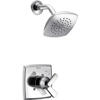 Delta Ashlyn 17 Series Dual-function Shower Faucet Set, Shower Handle Trim Kit In Chrome