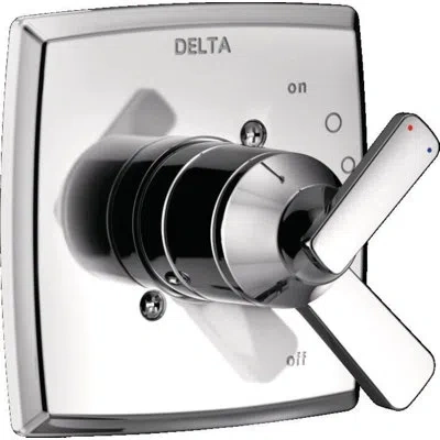 Delta Ashlyn 17 Series Dual-function Trim Kit, Shower Handle Trim Kit In Chrome