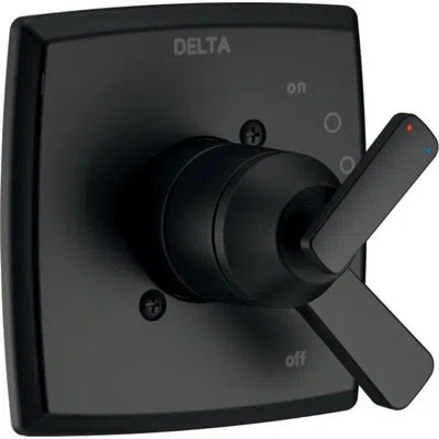 Delta Ashlyn Monitor 17 Series Valve Only Trim In Matte Black