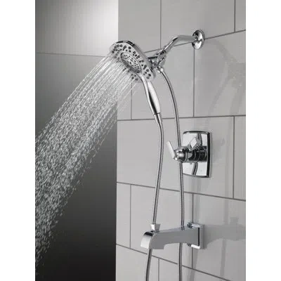 Delta Ashlyn Monitor® Pressure Balance Tub And Shower Faucet Trim With Monitor In Chrome