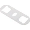 Delta Base Deck Plate In White