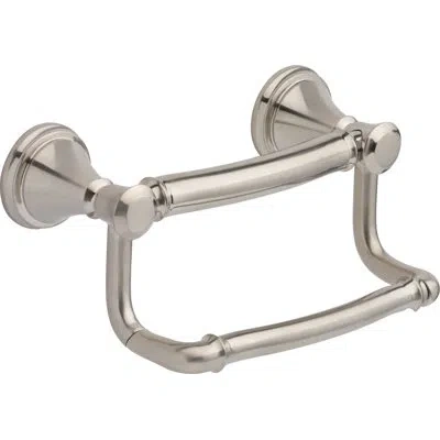 Delta Bath Safety Wall Mount Toilet Paper Holder In Brilliance Stainless