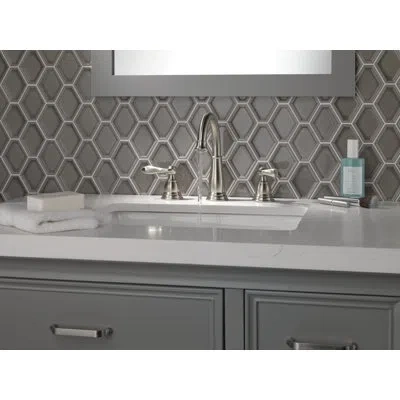 Delta Bn Wind Wsp Lav Faucet In Brushed Nickel