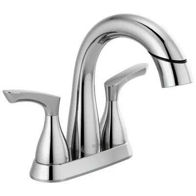 Delta Broadmoor Centerset Bathroom Faucet With Drain Assembly In Chrome