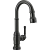 Delta Broderick Pull Down Single Handle Kitchen Faucet With Accessories