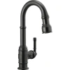Delta Broderick Pull Down Single Handle Kitchen Faucet With Accessories