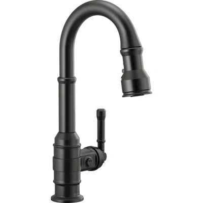Delta Broderick Pull Down Single Handle Kitchen Faucet With Accessories