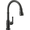 Delta Broderick Pull Down Touch Single Handle Kitchen Faucet With Accessories
