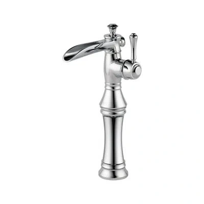 Delta Cassidy Single Hole Bathroom Faucet In Chrome