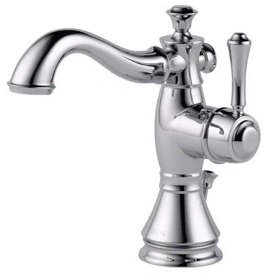 Delta Cassidy™ Single Hole Bathroom Faucet With Drain Assembly In Chrome
