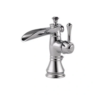 Delta Cassidy™ Single Hole Bathroom Faucet With Drain Assembly In Chrome