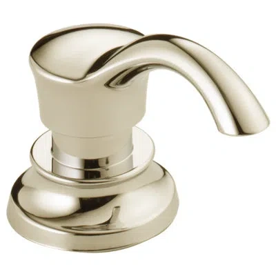 Delta Cassidy Soap Dispenser In Polished Nickel