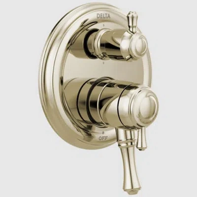 Delta Cassidy Traditional Monitor 17 Series Valve Trim With 6-setting Integrated Diverter In Polished Nickel