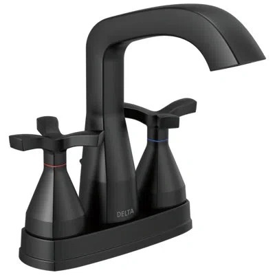 Delta Centerset Faucet In Matte Black