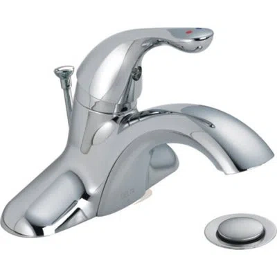 Delta Centerset Lavatory Faucet With Pop-up Drain In Chrome