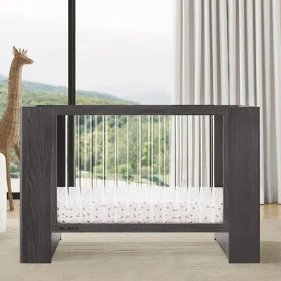 Delta Children Aerin 4-in-1 Convertible Crib - Greenguard Gold Certified In Gray