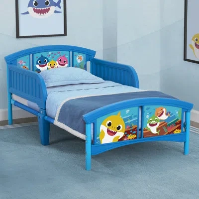 Delta Children Baby Shark Toddler Platform By  In Blue