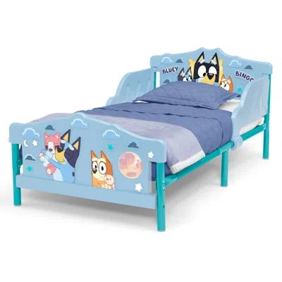 Delta Children Bluey 3d Toddler Bed By , Blue