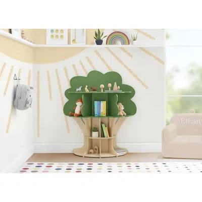 Delta Children Children's Tree Bookcase In Brown;green