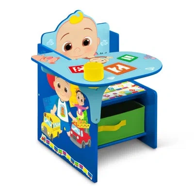 Delta Children Cocomelon 22.83" Writting And Chair Desk With Storage
