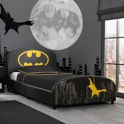 Delta Children Dc Comics Batman Twin Platform Bed In Black