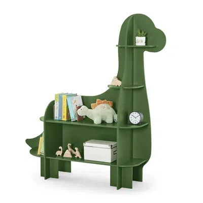Delta Children Dinosaur Bookcase - Greenguard Gold Certified, Fern Green