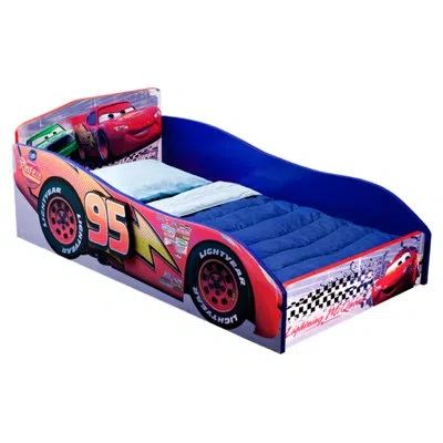 Delta Children Disney Pixar Cars Toddler Bed In Blue;pink;purple