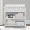 Delta Children Eclipse Changing Table With Pad In White