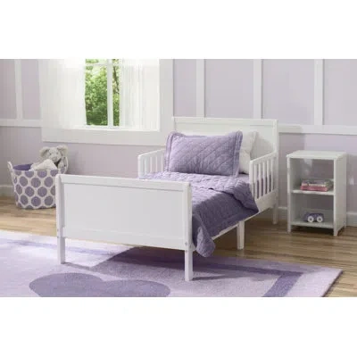 Delta Children Fancy Convertible Toddler Bed By  In Purple