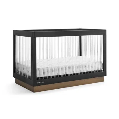 Delta Children James 4-in-1 Convertible Crib In Gray