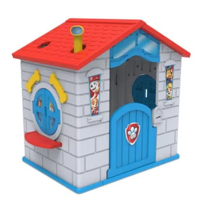 Delta Children Nick Jr. Paw Patrol Plastic Indoor/outdoor Playhouse With Easy Assembly In Multi