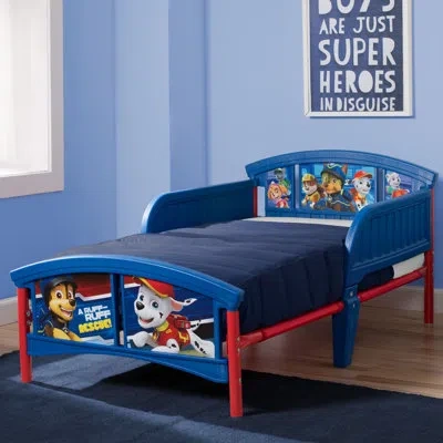 Delta Children Nick Jr. Paw Plastic Toddler Bed By  In Blue