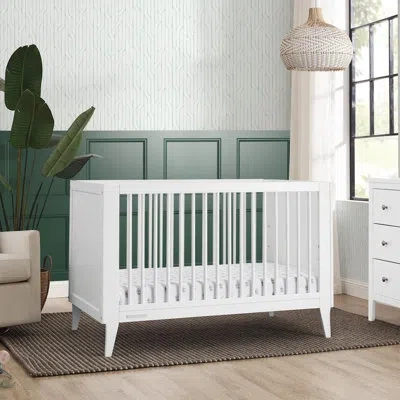Delta Children Ollie 4-in-1 Convertible Crib - Greenguard Gold Certified In White