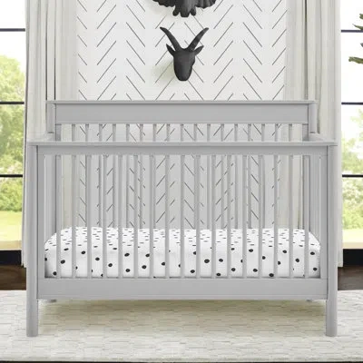 Delta Children Remy 6-in-1 Convertible Crib - Greenguard Gold Certified In Gray