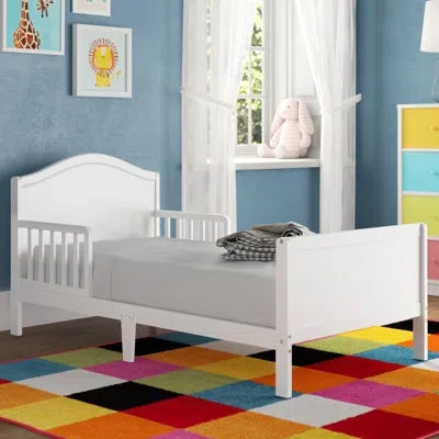 Delta Children Toddler Bed In White