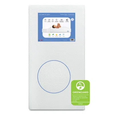 Delta Children Twinkle Stars Breathable Baby Bed Crib Mattress And Toddler Mattress With Removable/machine Washable In White