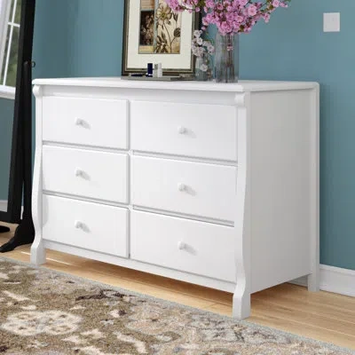 Delta Children Universal 6-drawer Double Dresser In White