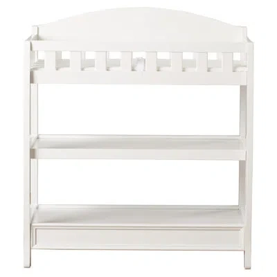 Delta Children Wilmington Changing Table With Pad In White
