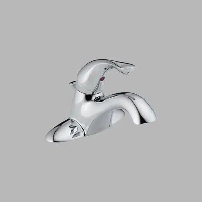 Delta Classic Centerset Bathroom Faucet With Drain Assembly And Diamond Seal Technology In Chrome