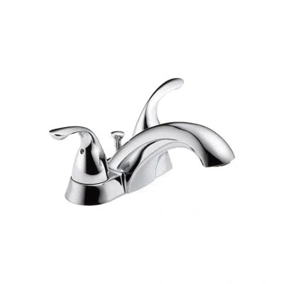 Delta Classic Centerset Bathroom Faucet With Drain Assembly And Diamond Seal Technology In Chrome