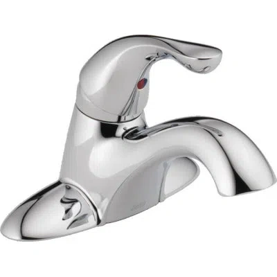 Delta Classic Centerset Bathroom Faucet With Drain Assembly And Diamond™ Seal Technology In Chrome