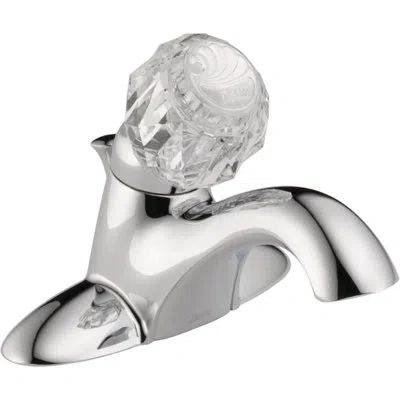 Delta Classic Centerset Bathroom Faucet With Drain Assembly In Chrome