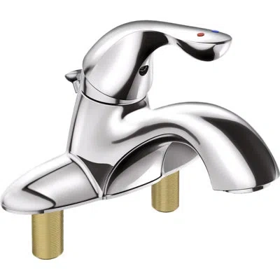 Delta Classic Centerset Bathroom Faucet With Drain Assembly In Chrome