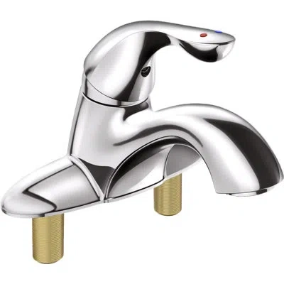 Delta Classic Centerset Bathroom Faucet With Drain Assembly In Chrome