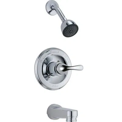 Delta Classic Single-function Tub Shower Faucet Set, Shower Valve Trim Kit In Chrome