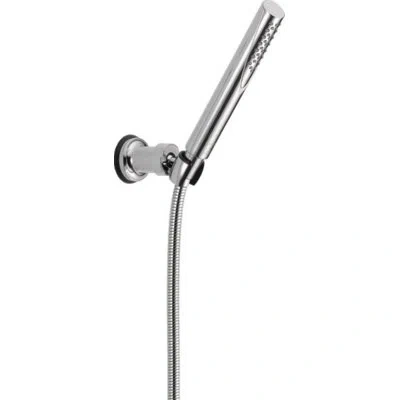 Delta Compel Single Spray Wall Mount Hand Shower, Handheld Shower Head 1.75 Gpm In Chrome
