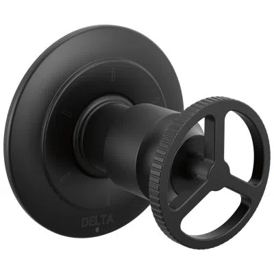 Delta Diverter Trim 6-setting In Matte Black