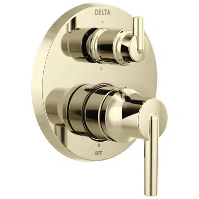 Delta Diverter Trim 6-setting In Polished Nickel