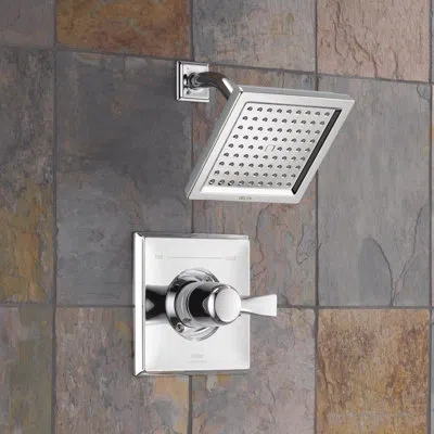 Delta Dryden 14 Series Single-function Shower Faucet Set, Shower Valve Trim Kit In Chrome